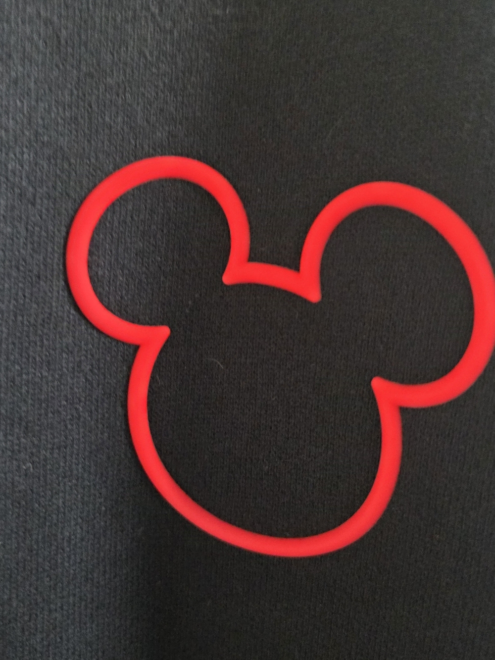 Disney x Lululemon Steady State Crewneck Sweatshirt 2xl 3xl Mickey Black And Red - Picture 16 of 16